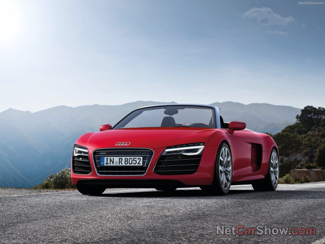 Audi R8 V10 Spyder фото