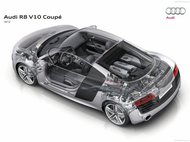 Audi R8 V10 фото