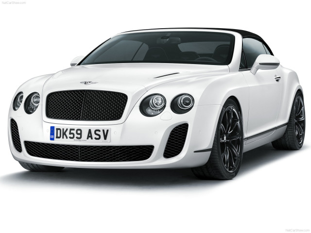 Bentley Continental Supersports Convertible фото