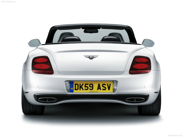 Bentley Continental Supersports Convertible фото