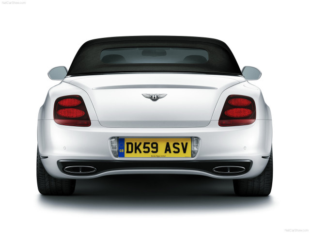 Bentley Continental Supersports Convertible фото