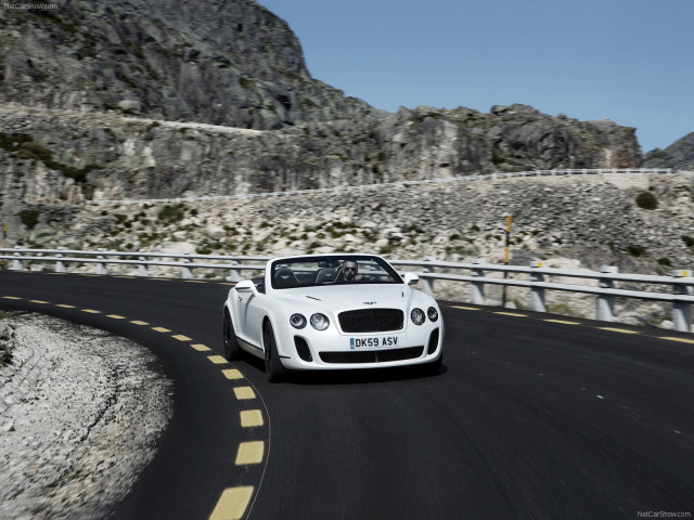 Bentley Continental Supersports Convertible фото