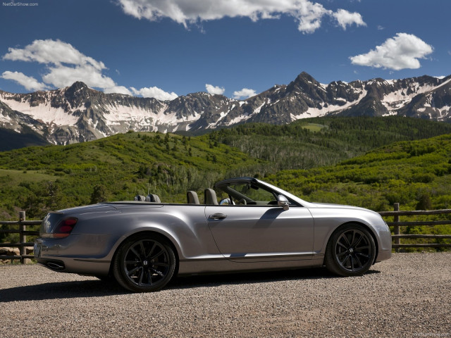 Bentley Continental Supersports Convertible фото