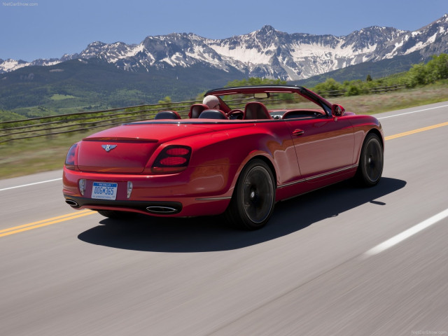 Bentley Continental Supersports Convertible фото