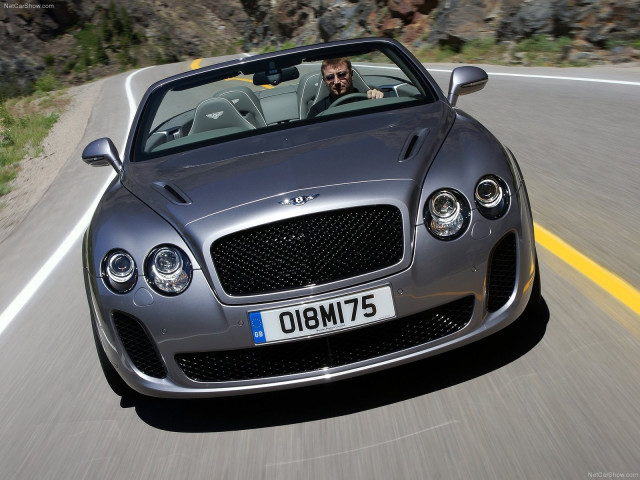 Bentley Continental Supersports Convertible фото