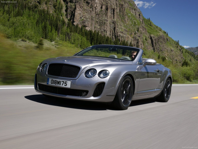 Bentley Continental Supersports Convertible фото