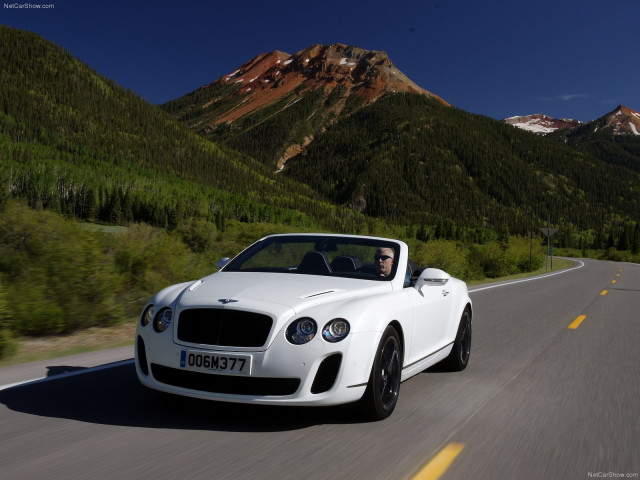 Bentley Continental Supersports Convertible фото