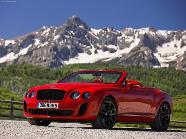 Bentley Continental Supersports Convertible фото