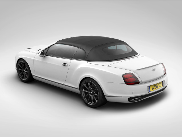 Bentley Continental Supersports Convertible фото