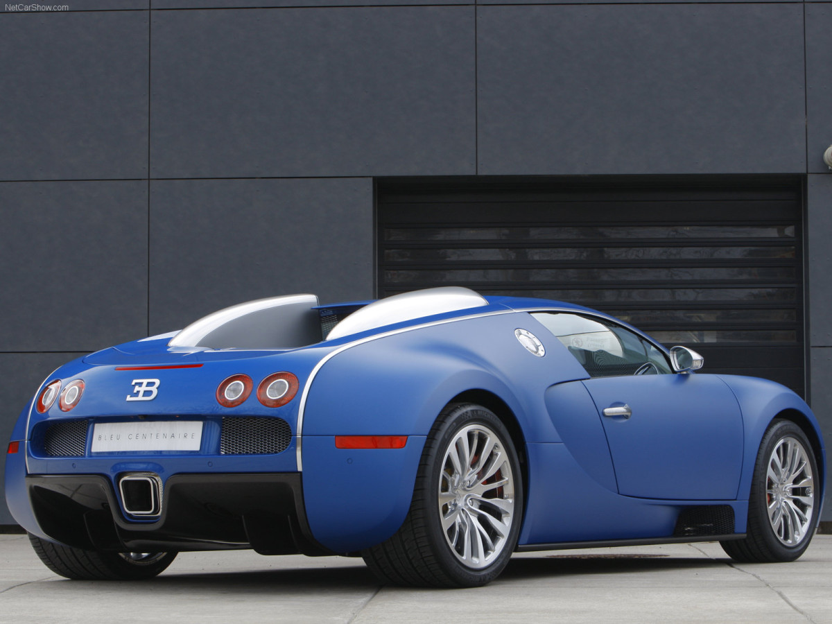 Bugatti Veyron Bleu Centenaire фото 63535