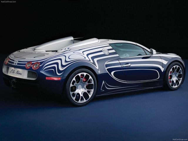 Bugatti Veyron Grand Sport LOr Blanc фото