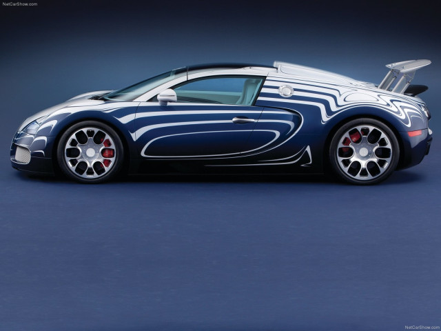 Bugatti Veyron Grand Sport LOr Blanc фото