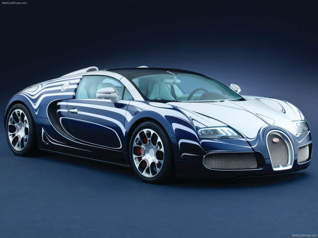 Bugatti Veyron Grand Sport LOr Blanc фото