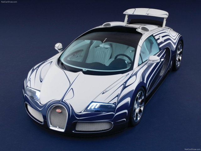 Bugatti Veyron Grand Sport LOr Blanc фото