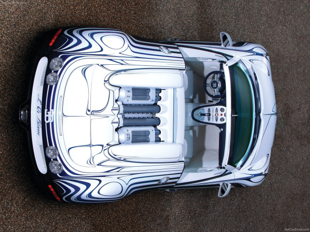 Bugatti Veyron Grand Sport LOr Blanc фото