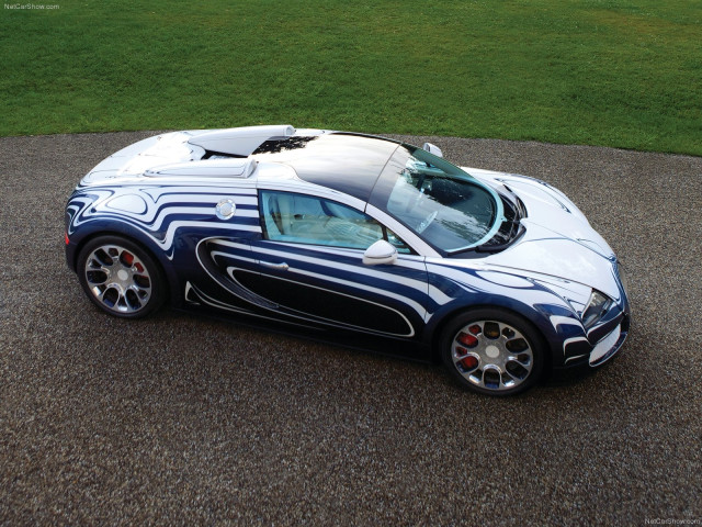 Bugatti Veyron Grand Sport LOr Blanc фото