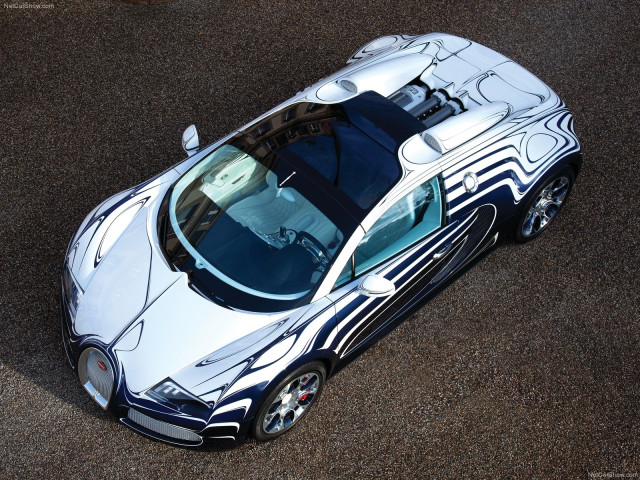 Bugatti Veyron Grand Sport LOr Blanc фото