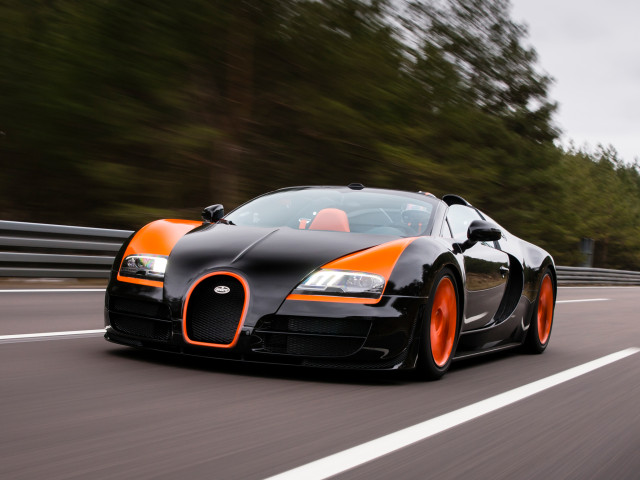 Bugatti Veyron фото