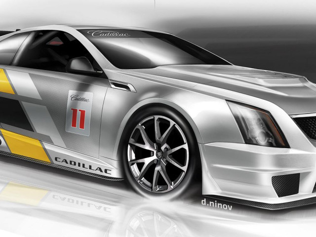 Cadillac CTS-V Coupe Race Car фото