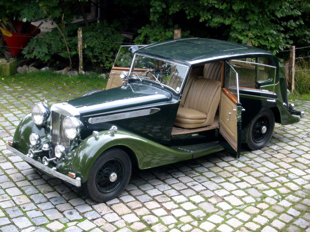 Daimler Light Straight Eight Sports Saloon (1938) фото