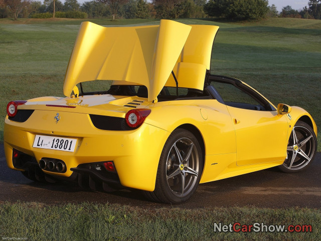 Ferrari 458 Spider фото