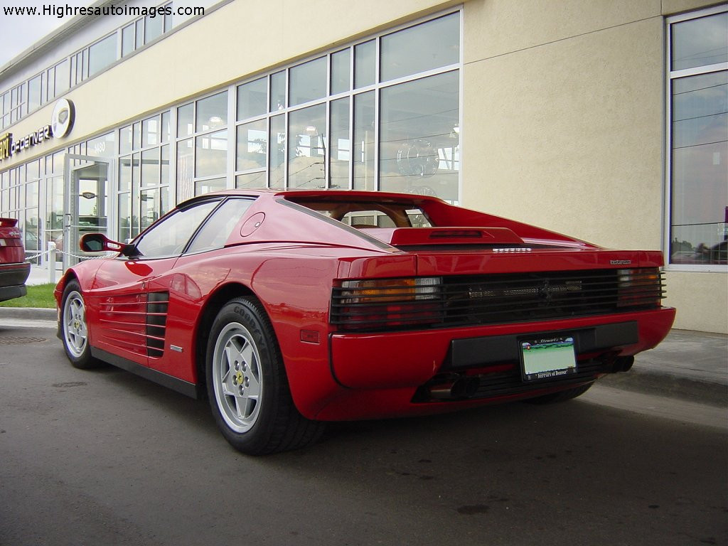 Ferrari Testarossa фото 659