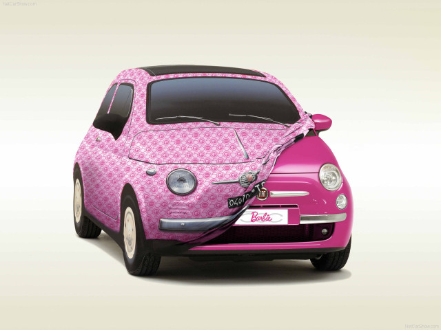 Fiat 500 Barbie Concept фото