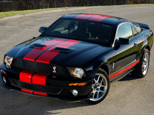 Ford Mustang Shelby GT500 Red Stripe фото