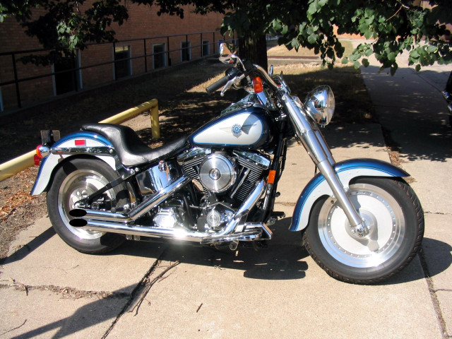 Harley-Davidson FLSTF Fat Boy фото