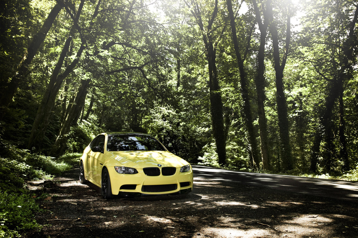 IND Dakar Yellow BMW M3 (E92) фото 68095