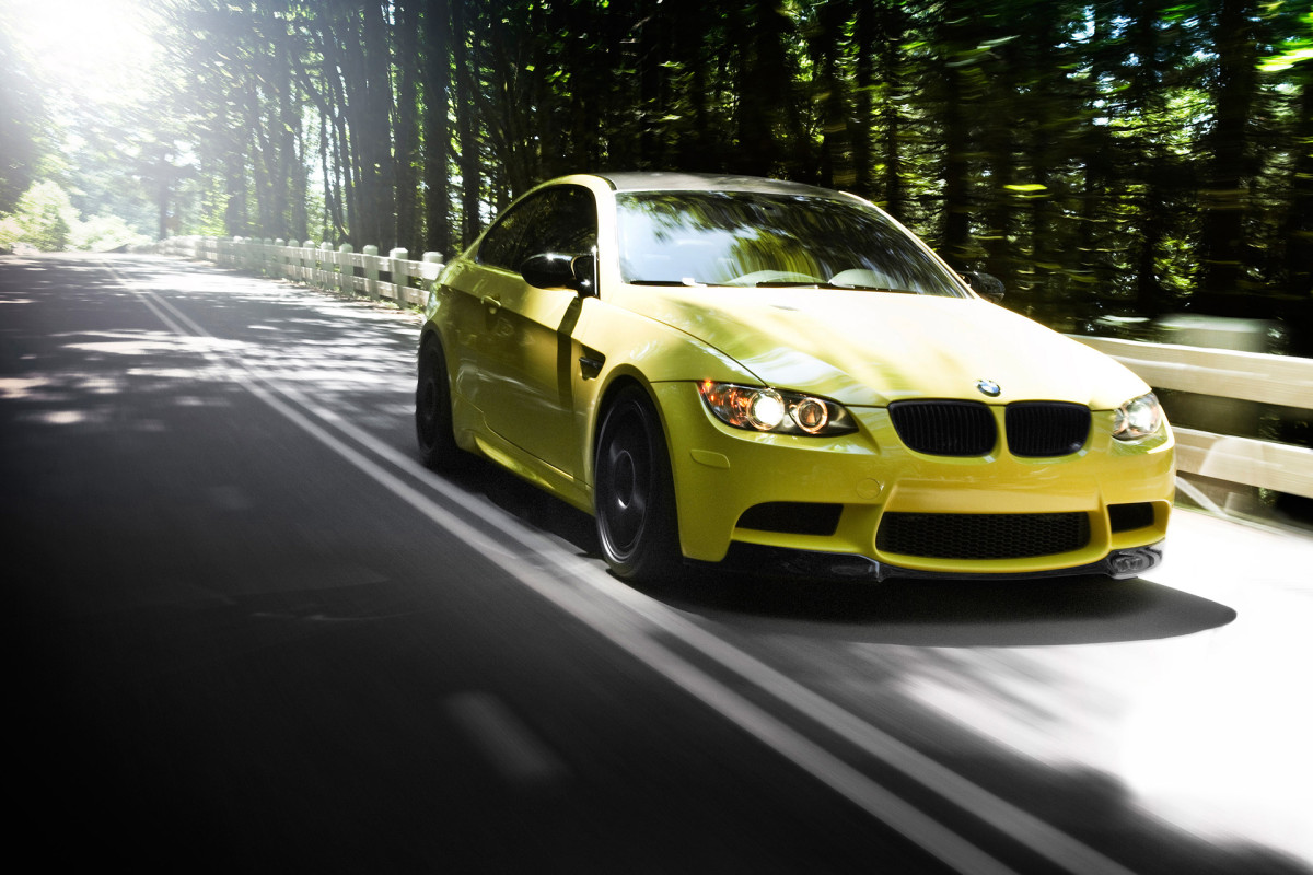 IND Dakar Yellow BMW M3 (E92) фото 68097