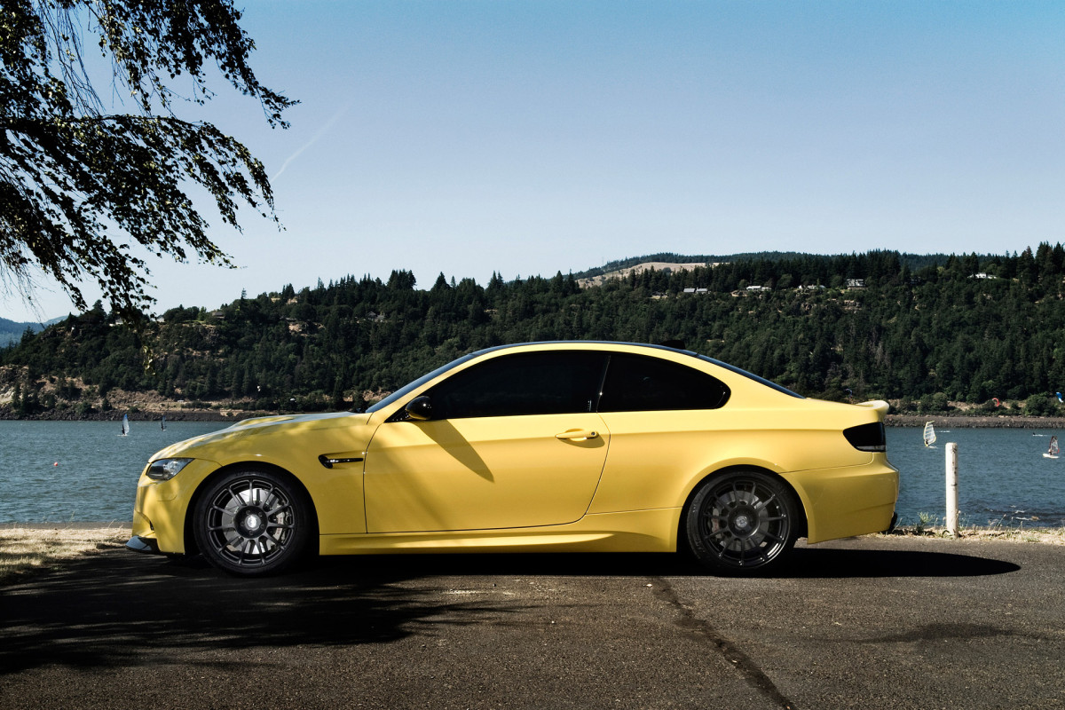 IND Dakar Yellow BMW M3 (E92) фото 68100