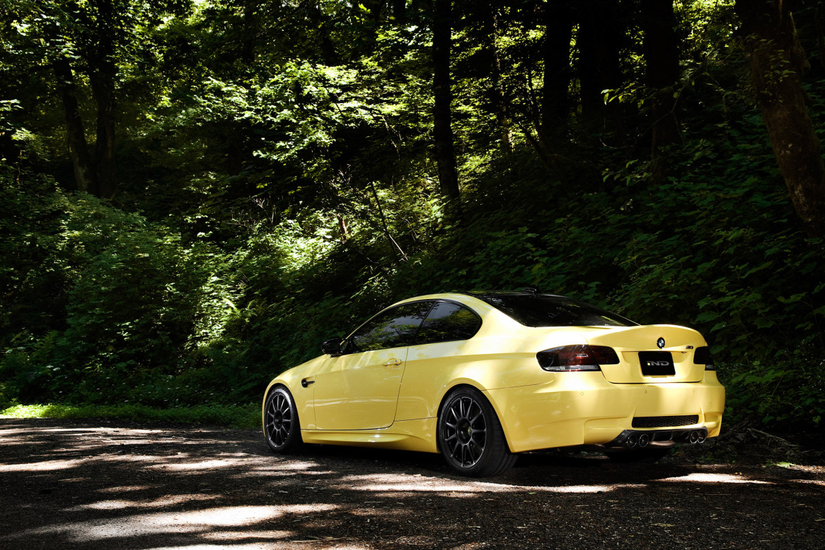 IND Dakar Yellow BMW M3 (E92) фото 68101