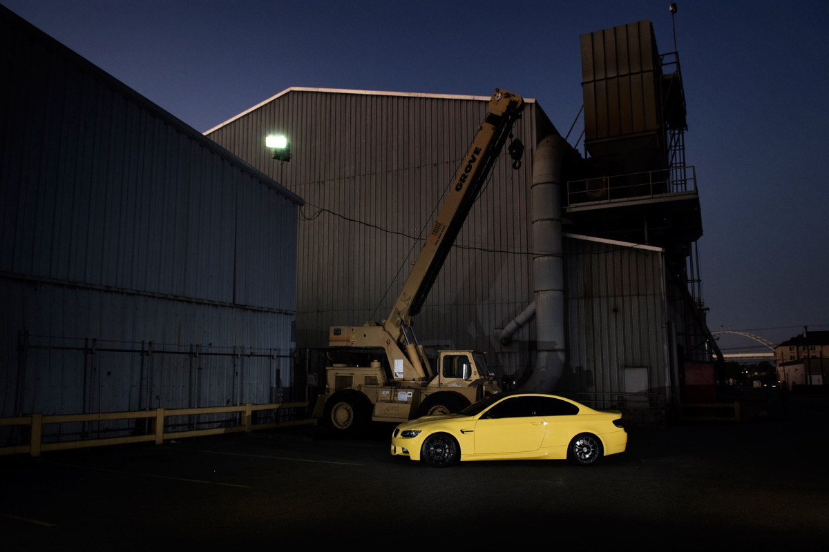 IND Dakar Yellow BMW M3 (E92) фото 68102