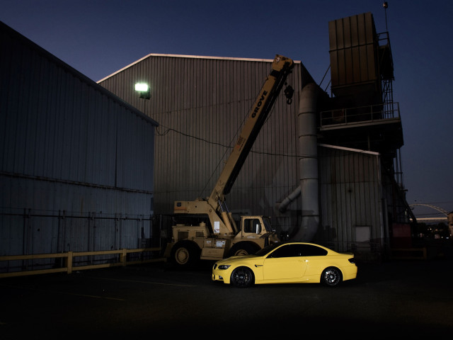 IND Dakar Yellow BMW M3 (E92) фото