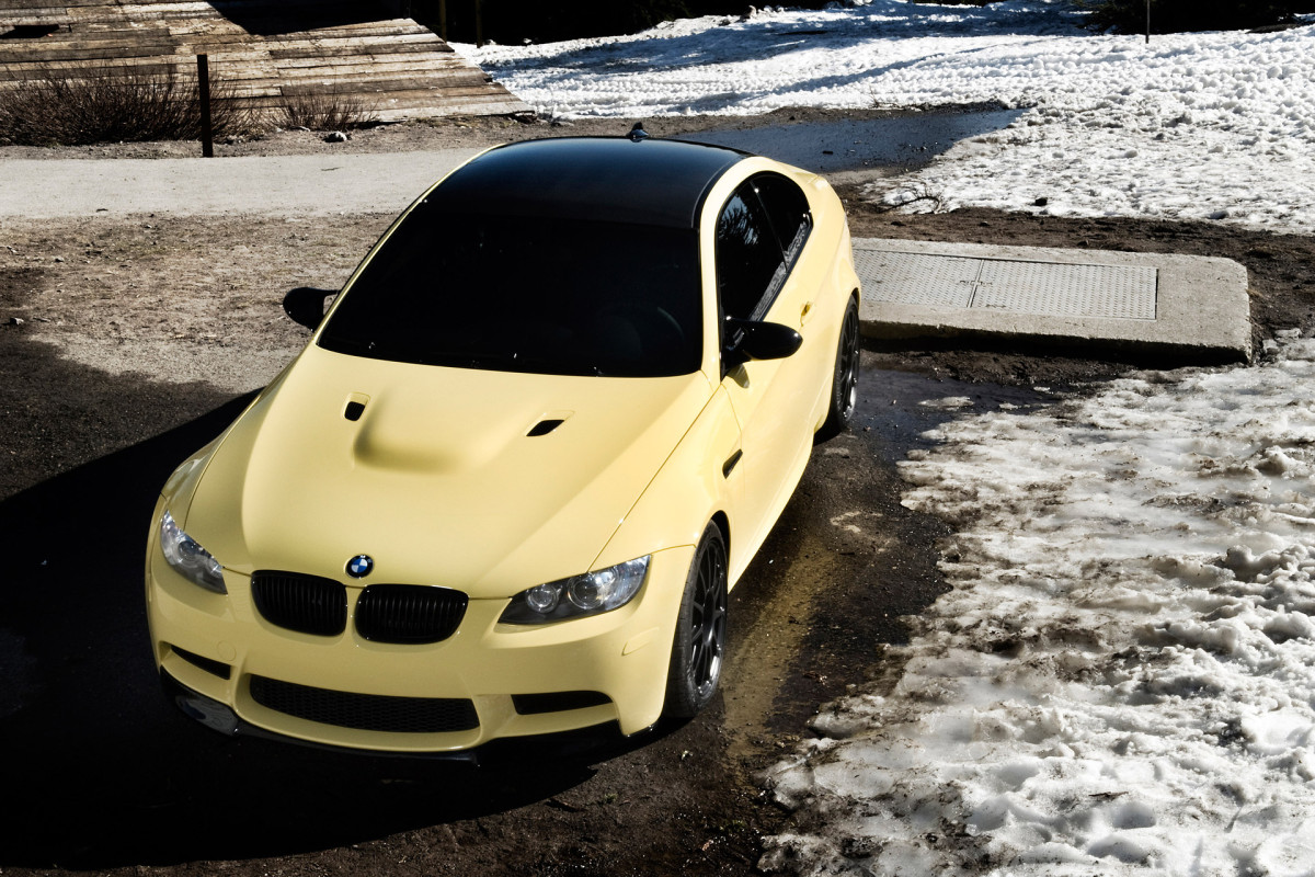 IND Dakar Yellow BMW M3 (E92) фото 68103