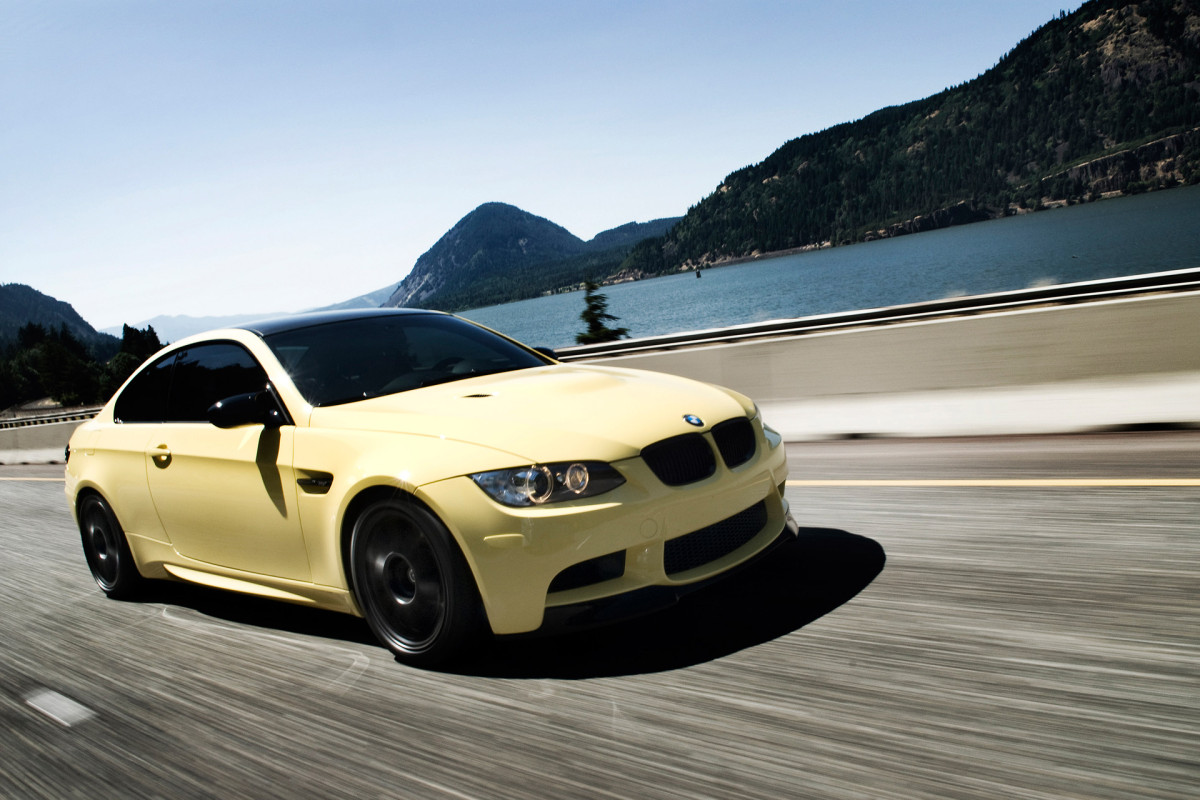 IND Dakar Yellow BMW M3 (E92) фото 68104