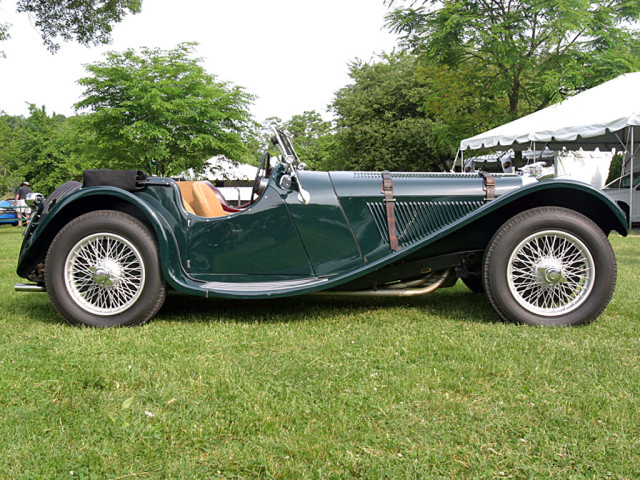 Jaguar SS100 фото