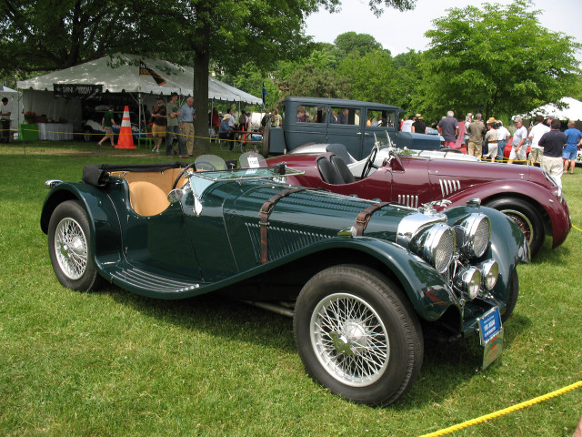 Jaguar SS100 фото