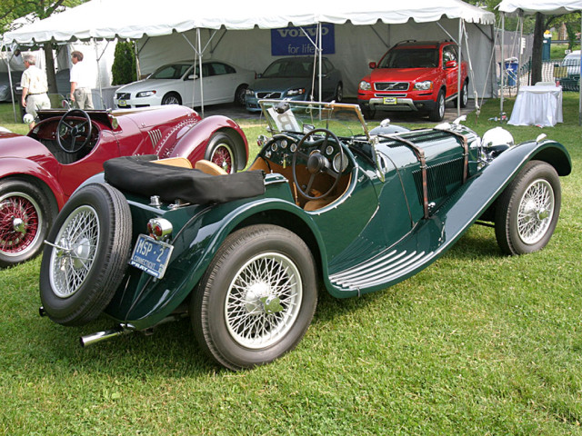 Jaguar SS100 фото