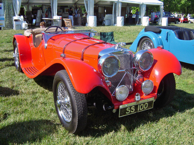 Jaguar SS100 фото