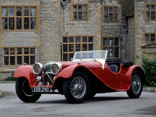 Jaguar SS100 фото