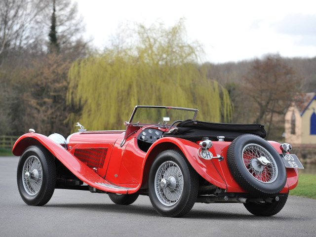 Jaguar SS100 фото