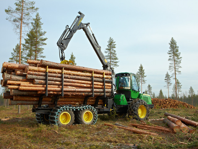 John Deere Forwarder 1010E фото