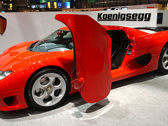 Koenigsegg CC 8S фото