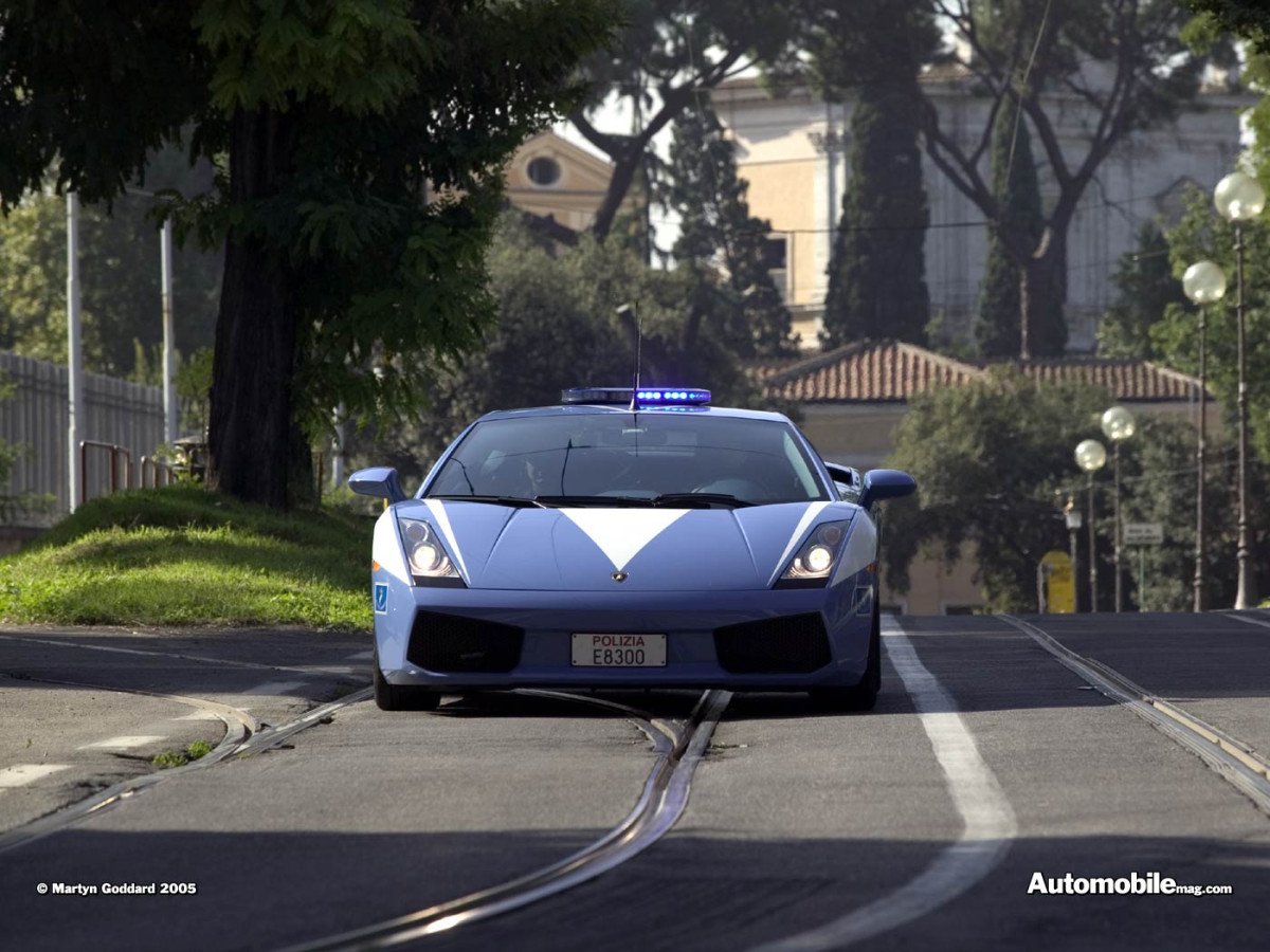 Lamborghini Gallardo Police Car фото 25444