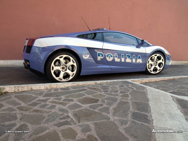 Lamborghini Gallardo Police Car фото