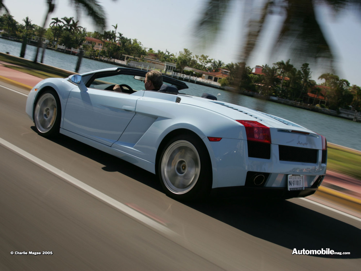 Lamborghini Gallardo Spyder фото 32505