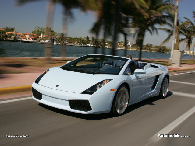 Lamborghini Gallardo Spyder фото