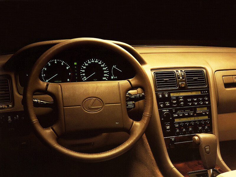 Lexus LS I (XF10), бежевый — фото 84895